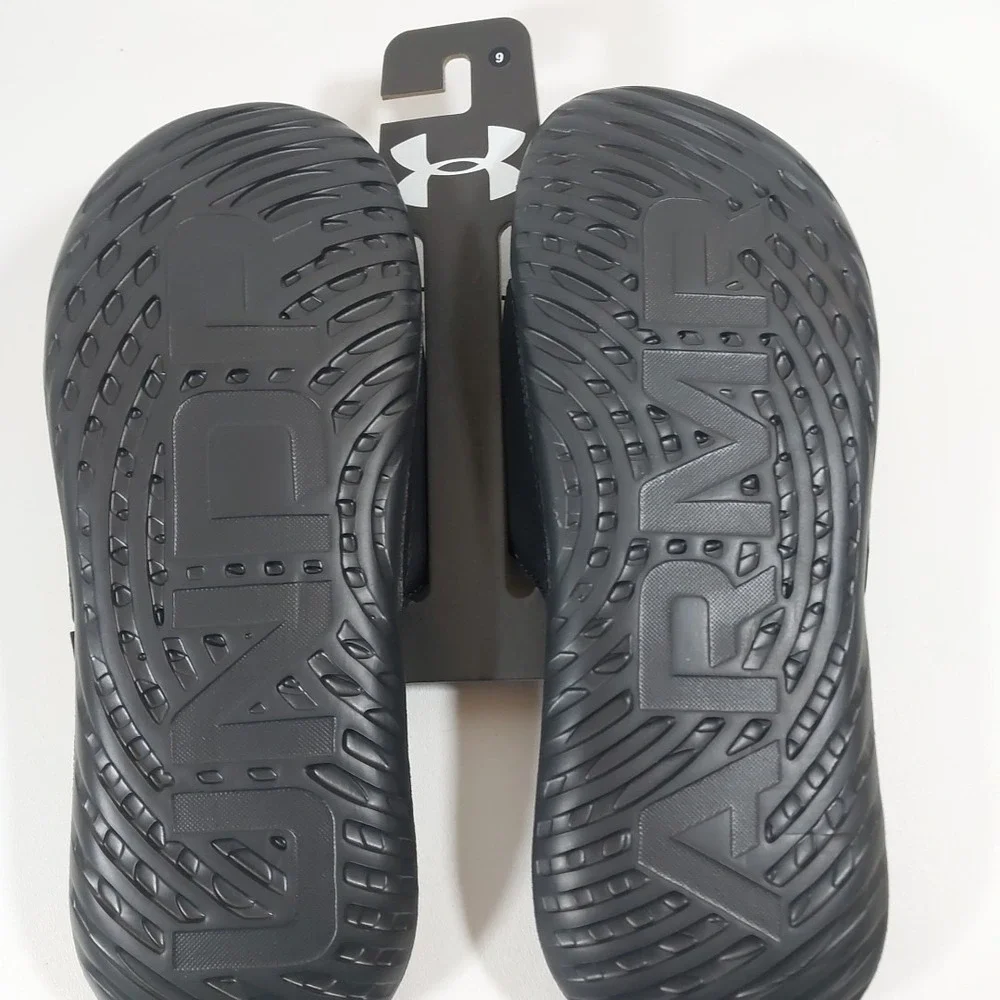 Under Armour Men's UA Ignite Select Slides - Black / Black-‎ Size 9 *NEW w/ Tag*